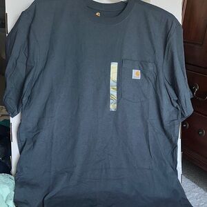 Carhartt Blue Short Sleeve Tee Classic Crew Neck